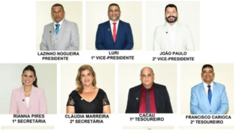 Eleição da Mesa Diretora da Câmara Municipal de Tefé define liderança para o Biênio 2025/2026