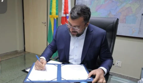Wilson Lima sanciona lei que institui novo modelo de regionalização do saneamento básico para o AM