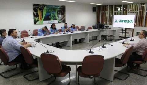 Suframa e Grupo Chibatão discutem estratégias para minimizar efeitos da estiagem de 2025 no AM