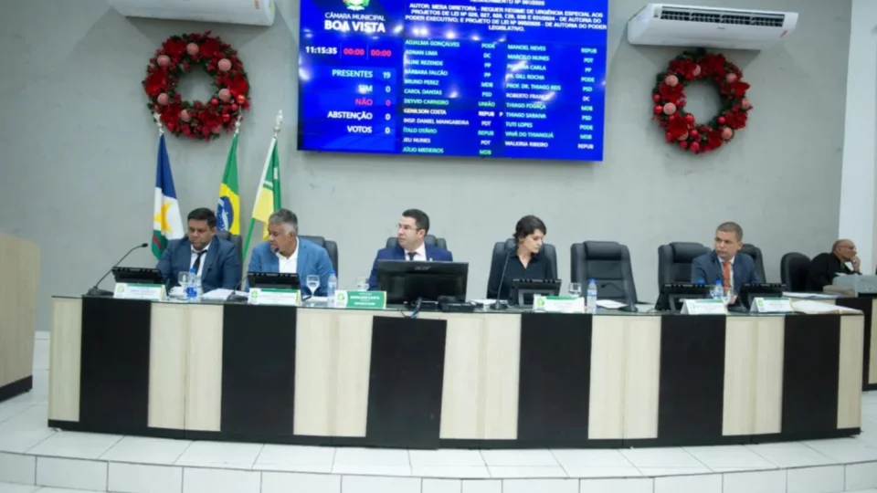 Câmara de Boa Vista reabre trabalhos na segunda com nova legislatura e mensagem do prefeito