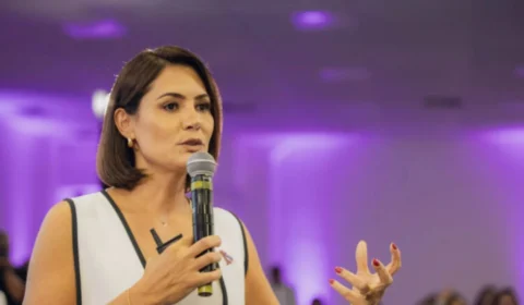 Michelle Bolsonaro critica Lula por apoio a ditadura de Maduro