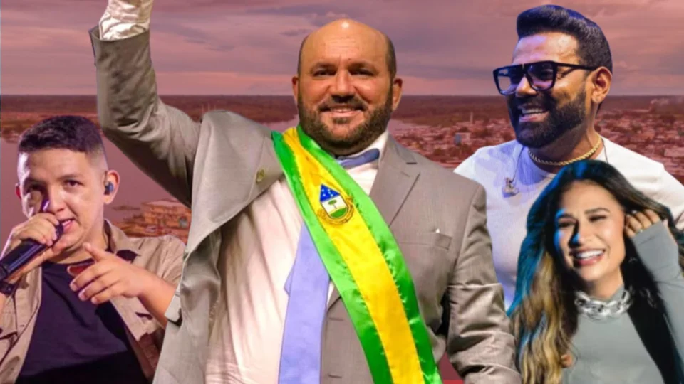 Prefeito de Tefé gasta mais de R$ 2 milhões em contratações de cantores para a Festa da Castanha