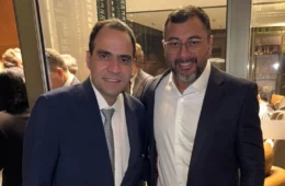 Wilson Lima celebra reeleição de Beto Simonetti à presidência da OAB