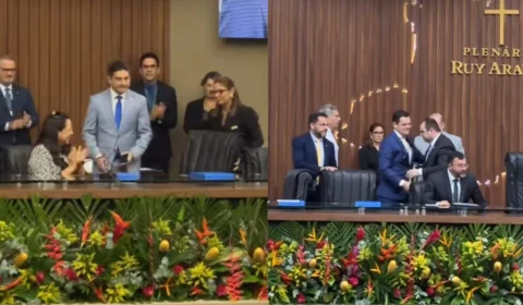 Prefeito e presidente da CMM enviam representantes para posse de Roberto Cidade na Aleam