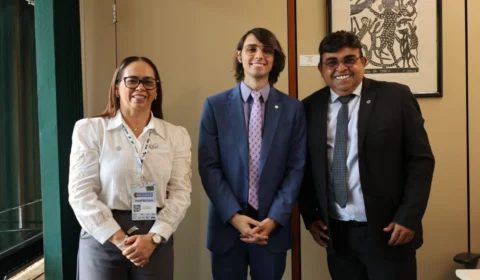 Prefeitos do Amazonas visitam gabinete do deputado Amom Mandel em Brasília