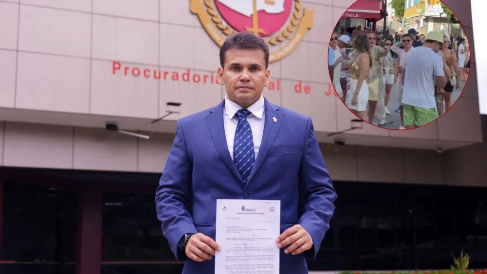 Vereador aciona MP para investigar viagem de David Almeida ao Caribe durante calamidade em Manaus