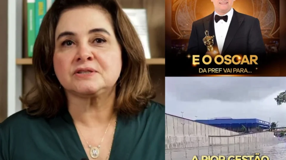 “A pior gestão de Manaus”, diz Maria do Carmo sobre David Almeida durante crise das chuvas