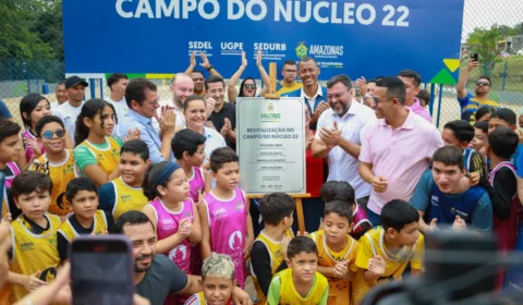 Wilson Lima fortalece o esporte comunitário, com investimentos em infraestrutura no Amazonas