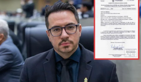 Rodrigo Guedes denuncia rejeição de emenda para drenagem na CMM enquanto Manaus alaga após chuvas