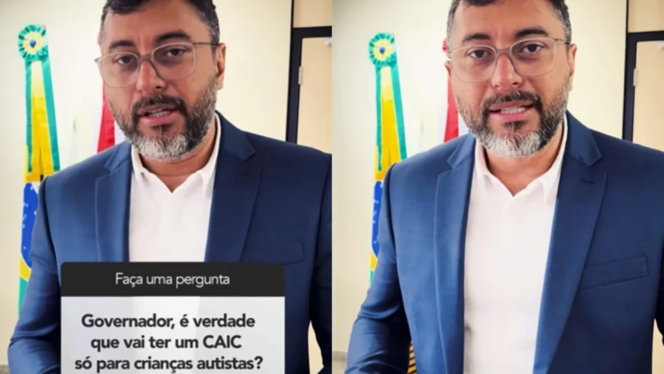 Governador Wilson Lima anuncia três Centros para crianças com TEA em Manaus