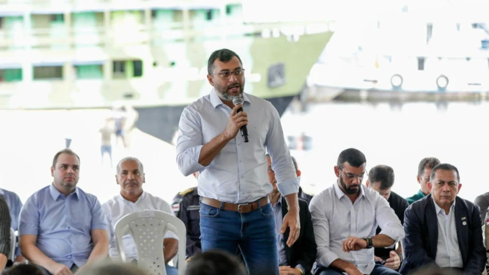 Wilson Lima inaugura Base Arpão 3, fortalecendo ações de segurança na calha do Solimões