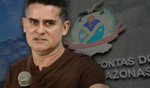 David Almeida se irrita e evita responder sobre falhas apontadas pelo TCE-AM em viagem ao Caribe