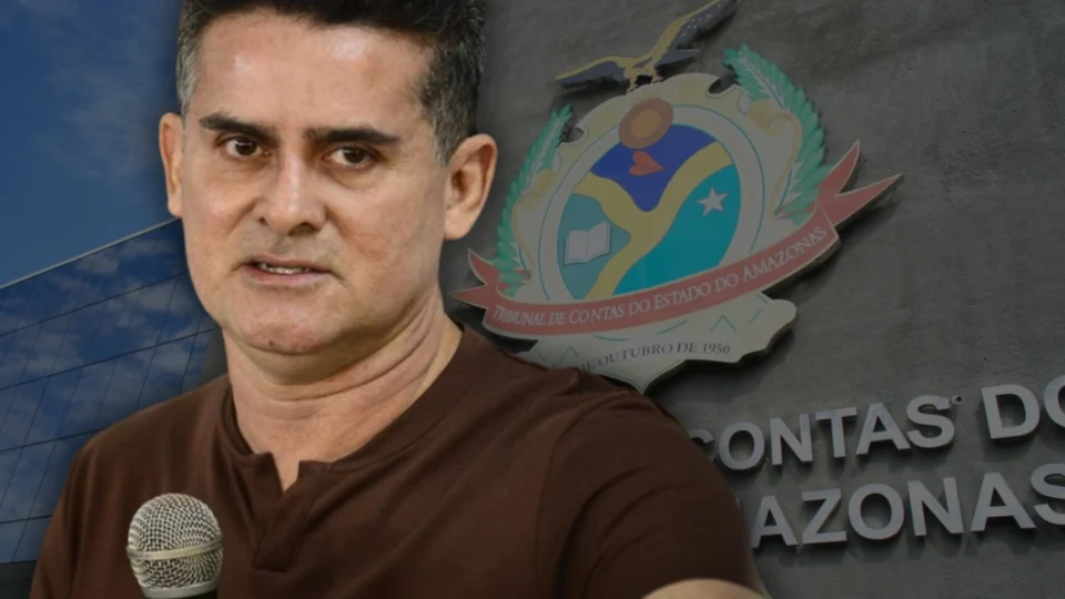 David Almeida se irrita e evita responder sobre falhas apontadas pelo TCE-AM em viagem ao Caribe