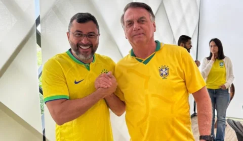 Wilson Lima posta ao lado de Bolsonaro: “Juntos pela anistia e para o que der e vier”
