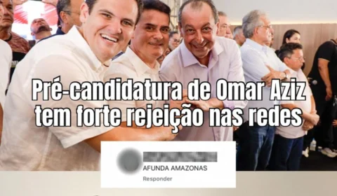 Omar Aziz lança pré-candidatura ao Governo e recebe enxurrada de críticas