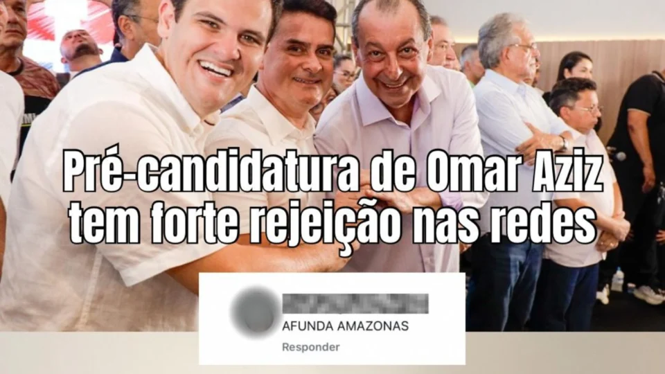Omar Aziz lança pré-candidatura ao Governo e recebe enxurrada de críticas
