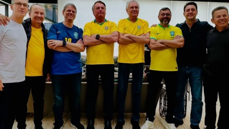 Wilson Lima se une a Bolsonaro e outros 5 governadores em ato na Paulista