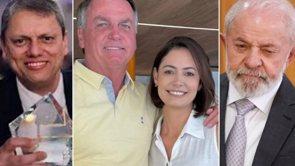 Pesquisa: Lula seria derrotado por Bolsonaro, Michelle e Tarcísio em 2º turno