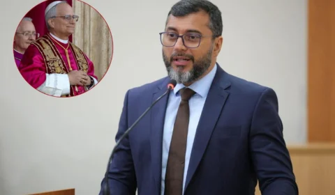 Governador Wilson Lima celebra escolha do novo papa