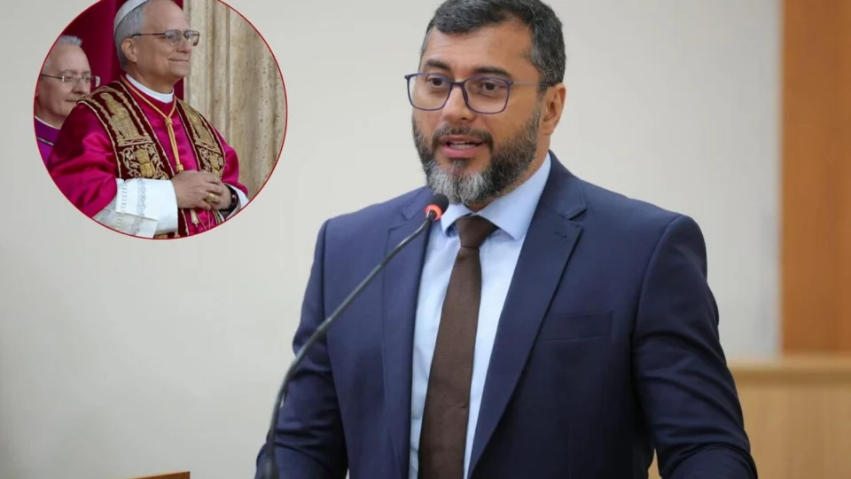 Governador Wilson Lima celebra escolha do novo papa