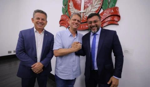 Wilson Lima, Tarcísio e Mauro Mendes discutem pautas ambientais com secretários estaduais do setor