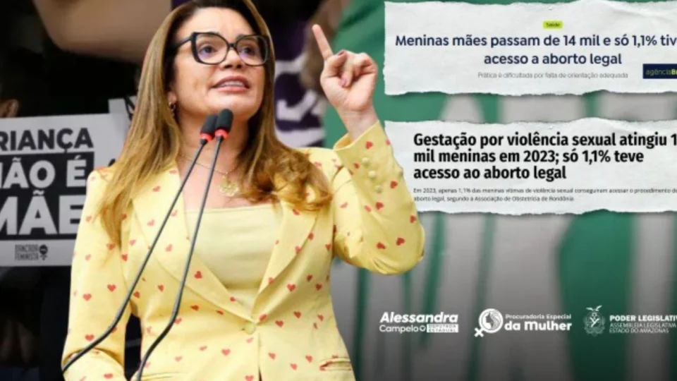 Alessandra Campelo critica aumento da gestação de meninas em decorrência de violência sexual