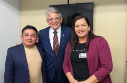 Pauderney recebe prefeitos em Brasília para traçar projetos e ações que beneficiem Amazonas