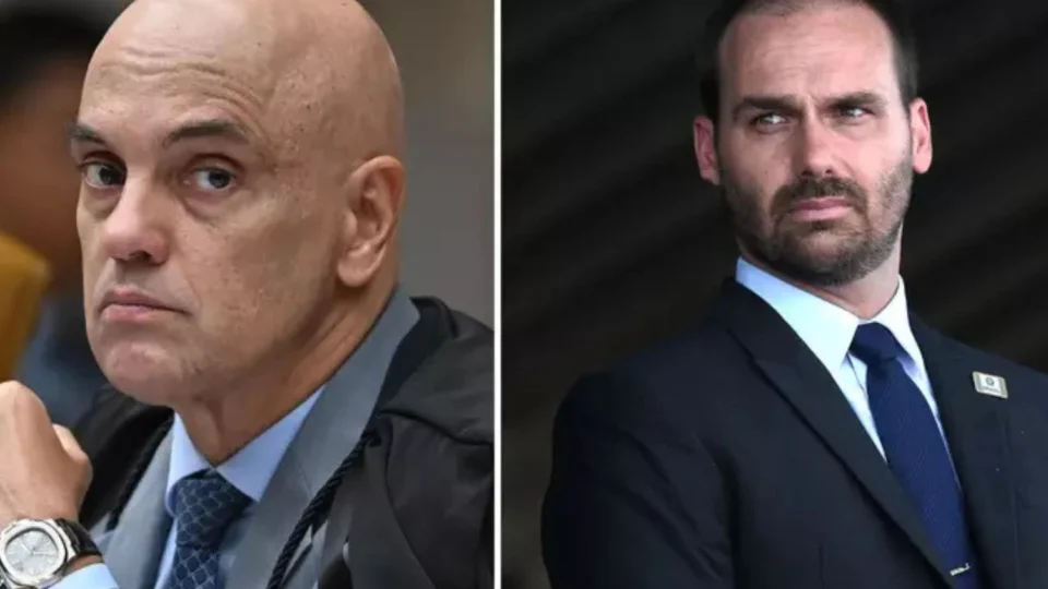 Moraes assume inquérito contra Eduardo Bolsonaro e decreta sigilo