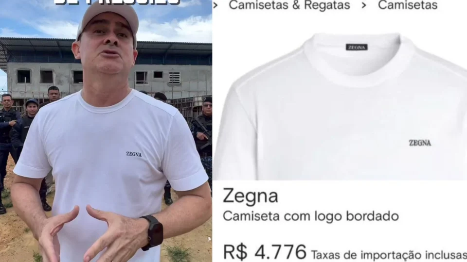 Prefeito David Almeida aparece usando camisa de grife avaliada em quase R$ 5 mil