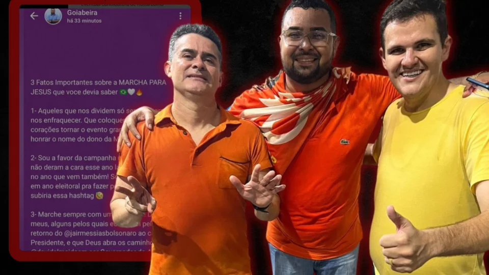 Superintendente da UGPM-Água pede que “Deus abra os caminhos” para David Almeida ser governador