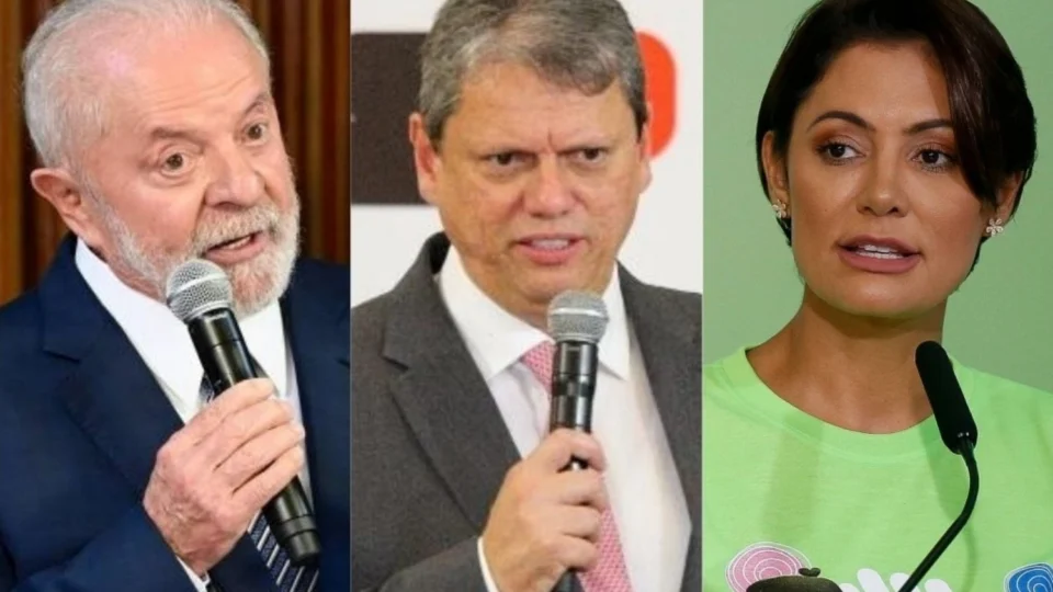Lula lidera contra Tarcísio e Eduardo, mas é superado por Bolsonaro e Michelle, diz pesquisa Gerp