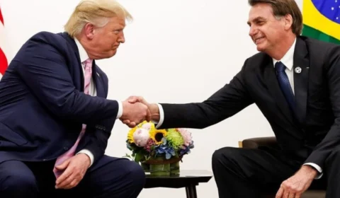 Bolsonaro agradece defesa de Trump e afirma ser vítima de ‘aberração jurídica’
