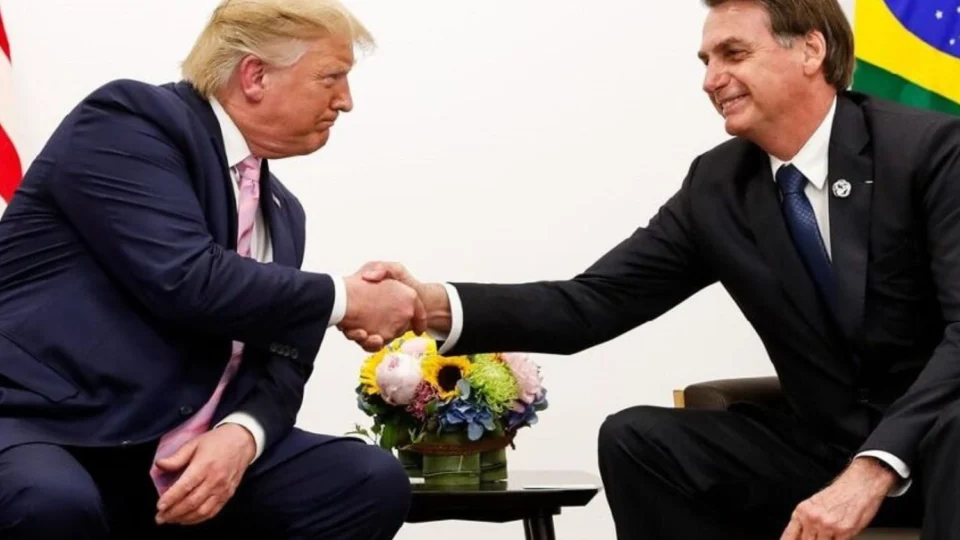 Bolsonaro agradece defesa de Trump e afirma ser vítima de ‘aberração jurídica’