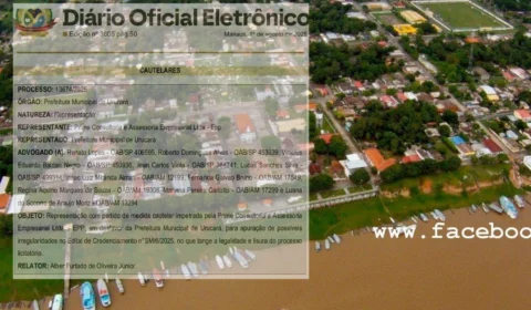 TCE-AM nega pedido de suspensão de edital em Urucará por supostas falhas de publicidade