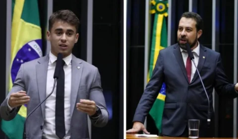 Nikolas vai processar Boulos após ser vítima de fake news na TV