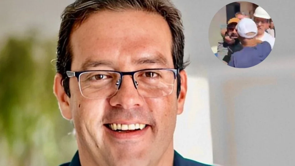 Prefeito de Macapá se envolve em confusão e tenta aplicar mata-leão em jornalista durante vistoria