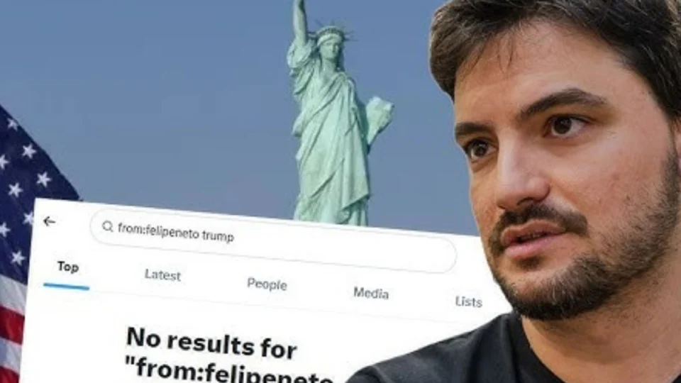 Felipe Neto remove postagens críticas a Donald Trump após risco de restrições em visto americano