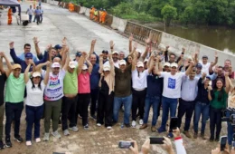 Braga, Aziz e Saullo percorrem BR-319 em caravana e cobram revitalização da estrada