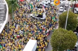 REAJA JÁ: Políticos amazonenses participam de ato do 7 de Setembro na Ponta Negra