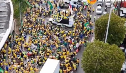 REAJA JÁ: Políticos amazonenses participam de ato do 7 de Setembro na Ponta Negra