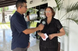 Em agenda no Acre, senadora Damares defende Eduardo Bolsonaro e culpa Lula por tarifas dos EUA