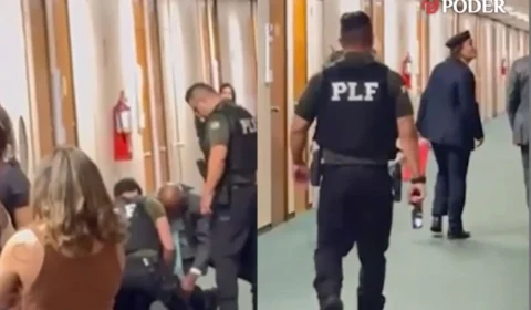 Na Câmara dos Deputados homem é detido após ofender servidores e gerar tumulto