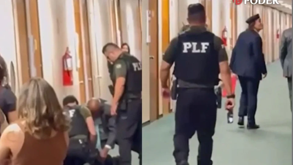 Na Câmara dos Deputados homem é detido após ofender servidores e gerar tumulto