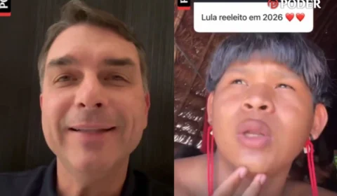 Flávio Bolsonaro reage a vídeo em que indígena chama Lula de “ladrão” e provoca grande repercussão