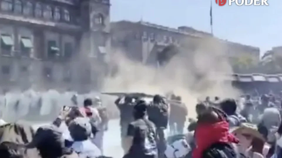 Palácio presidencial do México vira alvo de manifestação liderada pela ‘Geração Z’