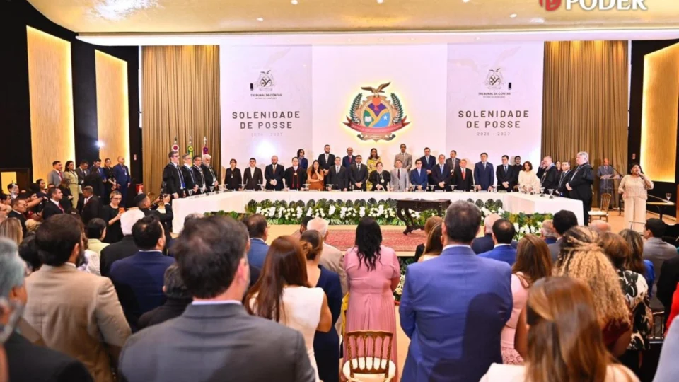 Wilson Lima e Roberto Cidade ressaltam importância do TCE-AM durante posse do novo Corpo Diretivo