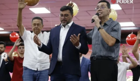 Wilson Lima é apresentado como pré-candidato ao Senado em encontro da Assembleia de Deus