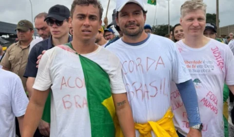 Capitão Alberto Neto une-se a Nikolas Ferreira em caminhada histórica “Acorda Brasil”