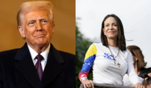 Trump se reúne com María Corina Machado, Nobel da Paz e líder da oposição venezuelana