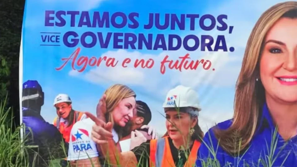 TRE do Pará manda retirar outdoors com imagem de Hana Ghassan e aponta propaganda antecipada